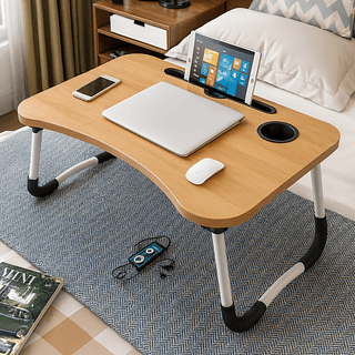 Mesa Portátil Dobrável P/ Notebook Cama Home Office