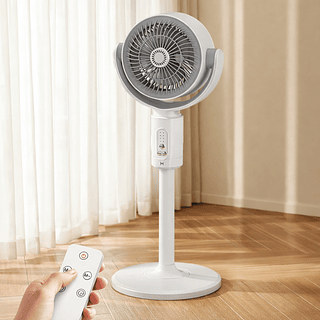 Mini Ventilador De Chão Com Pedestal Ajustável 10w