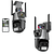 Câmera Dupla Smart WIFI C/ Alarme e Sensor (caixa maior) / CAMERA EXTERNA Aplicativo ICSEE