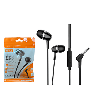 Fone de ouvido SAQUINHO com microfone