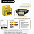 LANTERNA DE CABELA COB RECARREGAVEL USB