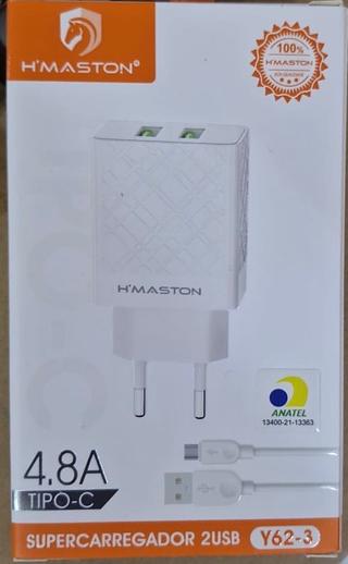 Carregador 4.8 Tipo c H’MASTON