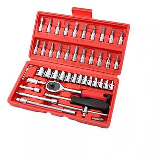 PROMOÇÃO: Conjunto jogo chave 46 peças