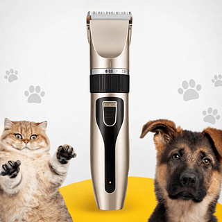 Máquina de Tosa Pet Profissional Sem Fio para Cães e Gatos
