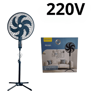 Ventilador com Pedestal 6 pas 3 velocidades 220V 50Hz 40w