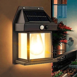 Luz de parede recarregavel solar (lâmpada)
