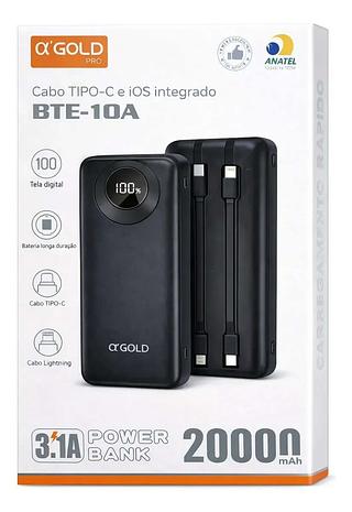 Powerbank portatil 20000mah agold 3.1A
