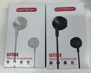 Fone de ouvido estereo stero earphone kapbom