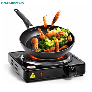 Fogão Elétrico 1 Boca 1000W 220V Antiaderente