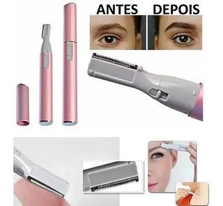 Depilador Elétrico Aparador Sobrancelhas Rosto Buço Caneta （1D-3）