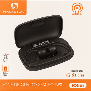 Fone de Ouvido sem Fio TWS 5.3
