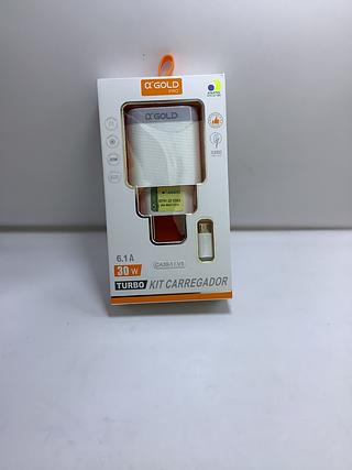 Carregador A’gold 6.1A 30W Turbo V8