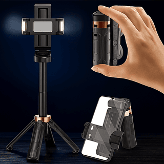 Bastão de Selfie com Controle Compatível com iOS e Android