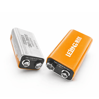 Pilha 9V bateria zinco-carbono Lelong