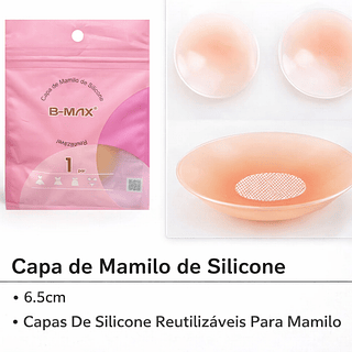 Pacote com 50 Protetores de Silicone para Mamilos