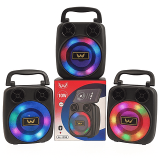 Caixa de som 10w led light