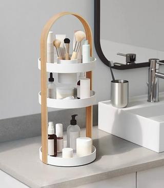 Suporte de armazenamento de cosmeticos estilo ins