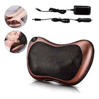 Almofada Massageadora Rotatória Pescoço Lombar Pés