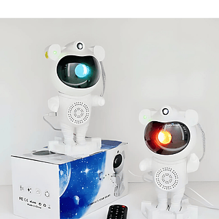 Projetor astronauta com música BLUTOOTH