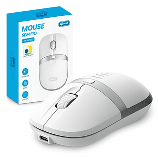 Mouse sem Fio Bluetooth & Wireless 2.4Ghz 2400 dpi KNUP