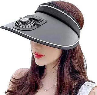 Chapéu com ventilador