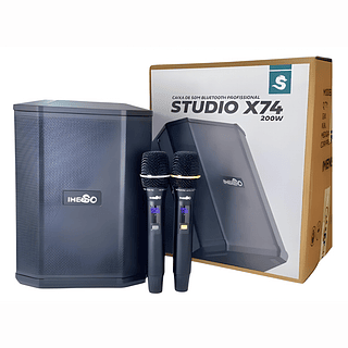 Caixa de Som Bluetooth Imenso X74 200W Potência Portátil