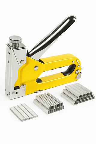 Grampeador Profissional 3 em 1