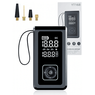 Compressor de Ar Portátil Digital Auxiliar de Partida 4 bicos