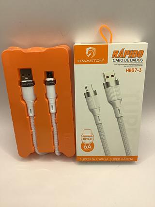 Cabo rápido USB 6A TIPO C