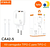 Carregador Completo Turbo 40W Duas Entradas Cabo Tipo C