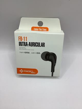 Fone de Ouvido com fio intra-auricular (caixa pequena)