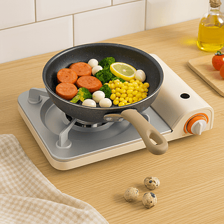 Fogão De Acampamento - Fogareiro Portátil Para Acampamento e Ar Livre