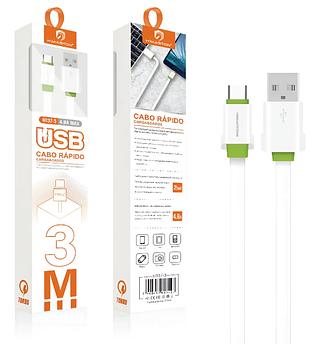 Cabo TYPE-C HMASTOM 4.8A 3M