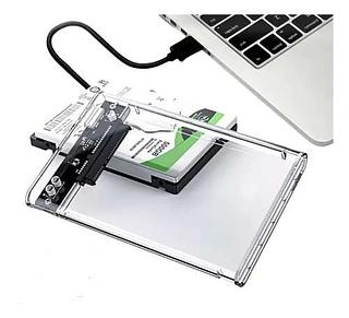 Case Para Hd Externo Transparente Notebook USB 3.0