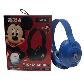 Headphone Sem Fio Mickey Mouse (ENVIADOS ALEATÓRIAMENTE)