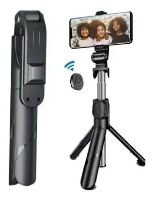 Bastão de selfie com controle remoto