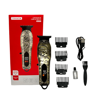 PROMOÇÃO: Cortador de Cabelos sem fio TOMATE pente 1,5mm-4mm
