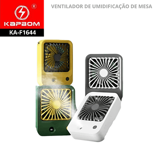 Ventilador de umidificação de mesa