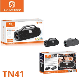 Caixa de som com GRAVE POTENTE com alça