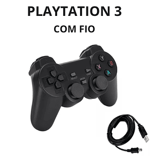 Controle PS3 com fio