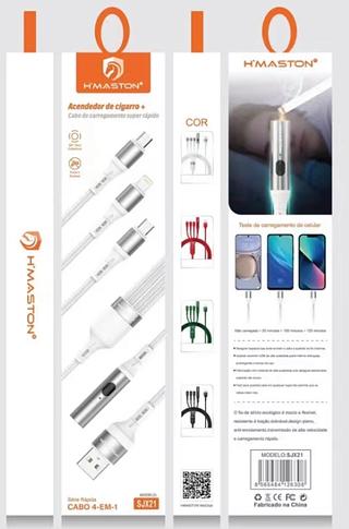 Cabo acendedor de cigarro 4EM1