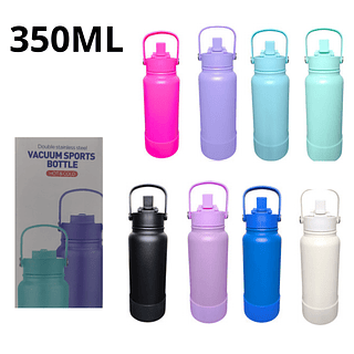 Mini Garrafa térmica Colorida 350ML vacuum sports bottle (SEM GARANTIA)