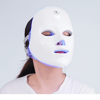 Mascara Led Tratamento Facial Fototerapia Estética 7 em 1