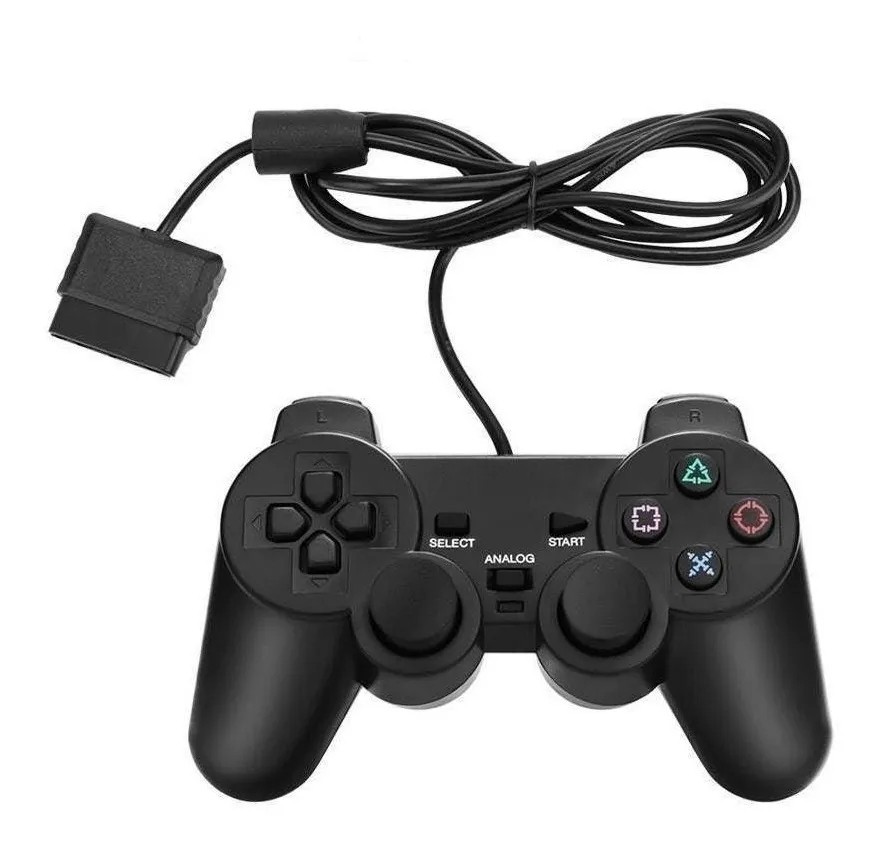 Controle Joystick Compatível com Playstation 1 Ps1 com fio - PG