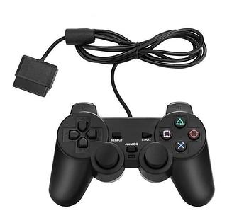 Controle Playstation 2 COM FIO (1F-3）