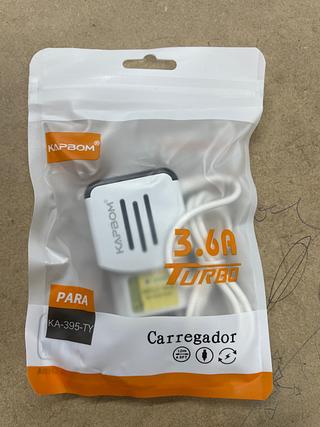 carregador TIPO C saquinho 3.6A