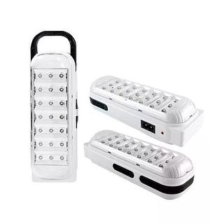 Luz De Emergência LED Recarregável Compacta Portátil