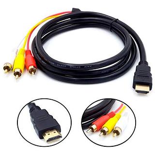 Cabo HDMI+3RCA 1.5m