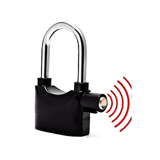 Cadeado Antefurto com Alarme/ Resistente a chuva