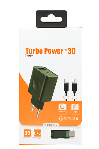Promoção: Carregador Turbo Power 30W xiaomi